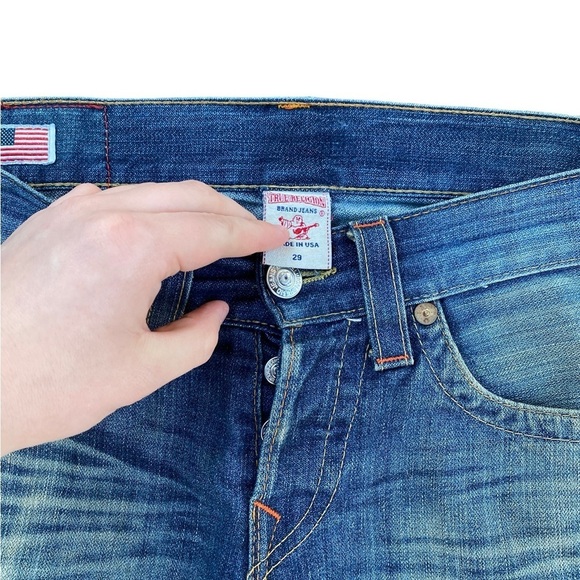 Vintage True Religion Jeans Size 29 ROCCO Blue - Picture 12 of 12